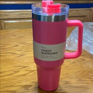 Pink Stainless Steel Insulated Drinkware Tumbler